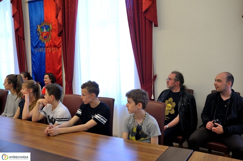 Lengyel diákok Nyíregyházán