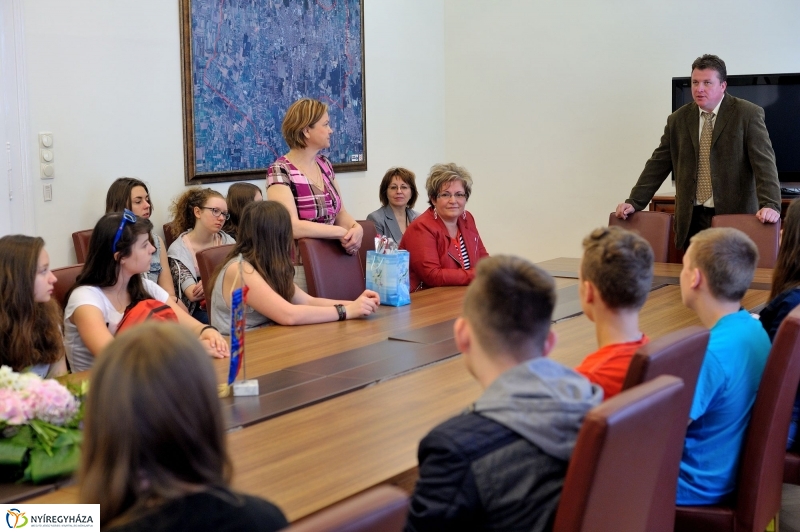 Lengyel diákok Nyíregyházán