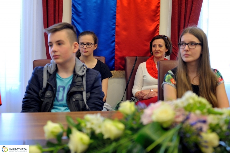 Lengyel diákok Nyíregyházán