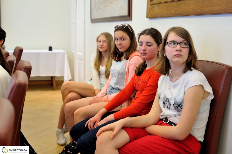 Lengyel diákok Nyíregyházán