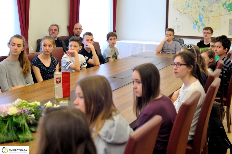 Lengyel diákok Nyíregyházán