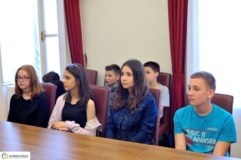 Lengyel diákok Nyíregyházán