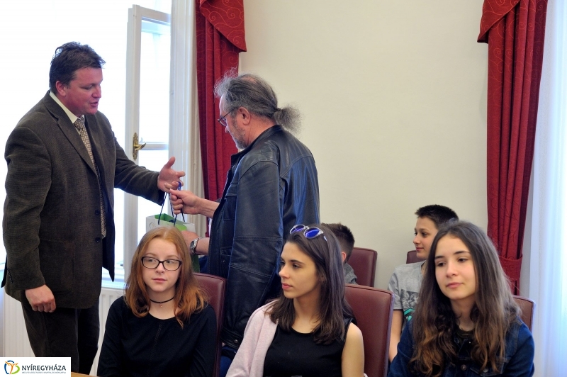 Lengyel diákok Nyíregyházán