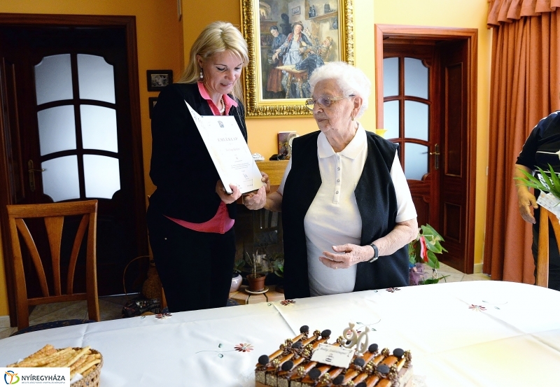 Turi Nagy Károlyné 90 éves