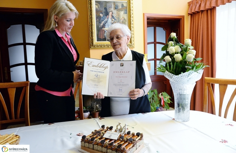 Turi Nagy Károlyné 90 éves