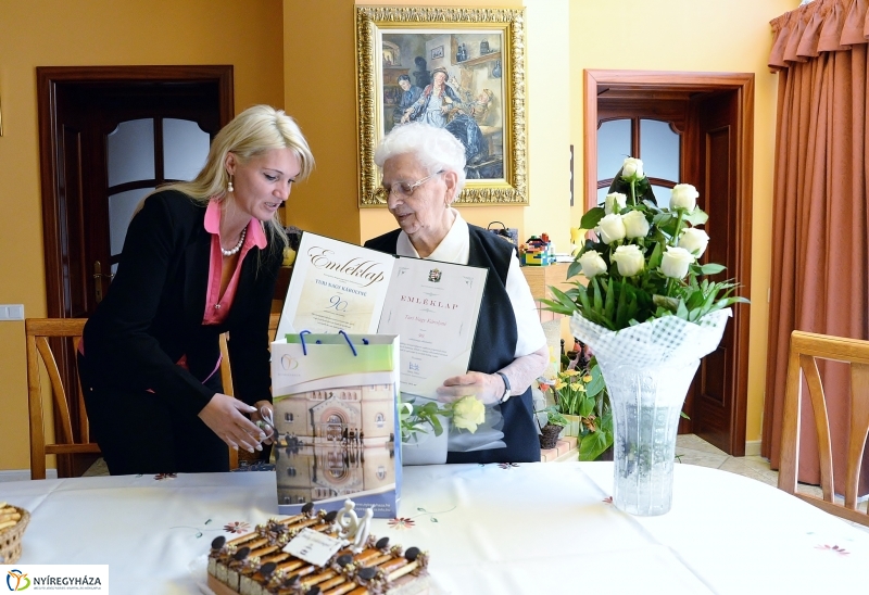 Turi Nagy Károlyné 90 éves