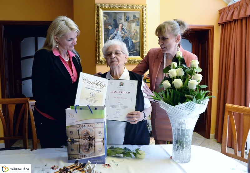 Turi Nagy Károlyné 90 éves