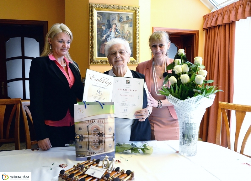 Turi Nagy Károlyné 90 éves