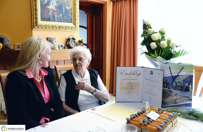 Turi Nagy Károlyné 90 éves