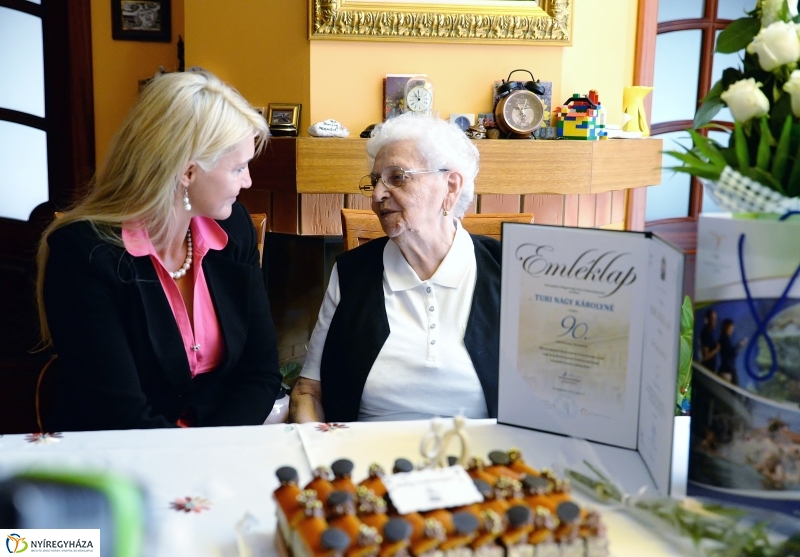 Turi Nagy Károlyné 90 éves