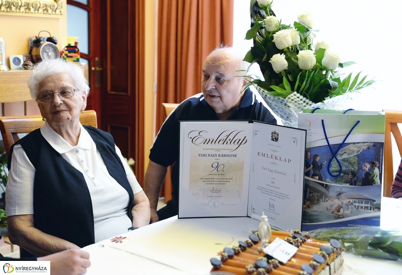 Turi Nagy Károlyné 90 éves
