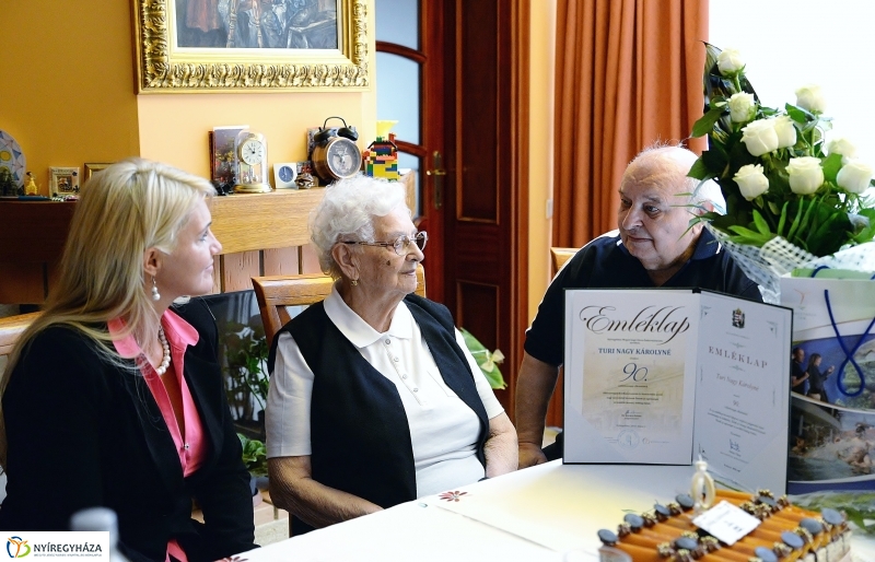 Turi Nagy Károlyné 90 éves