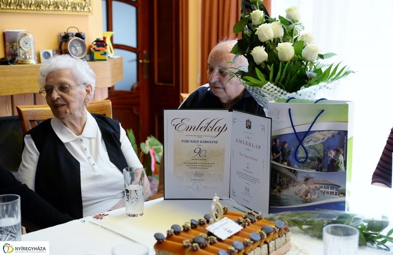 Turi Nagy Károlyné 90 éves