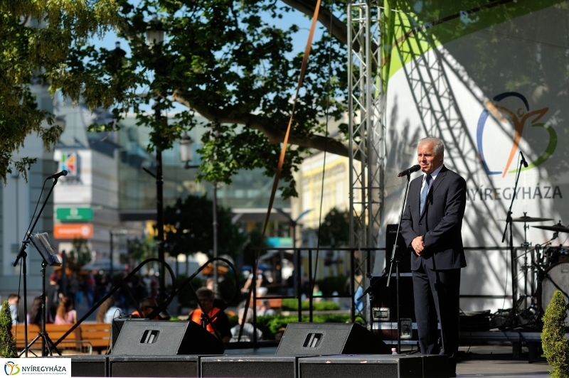 Színpadi programok megnyitója