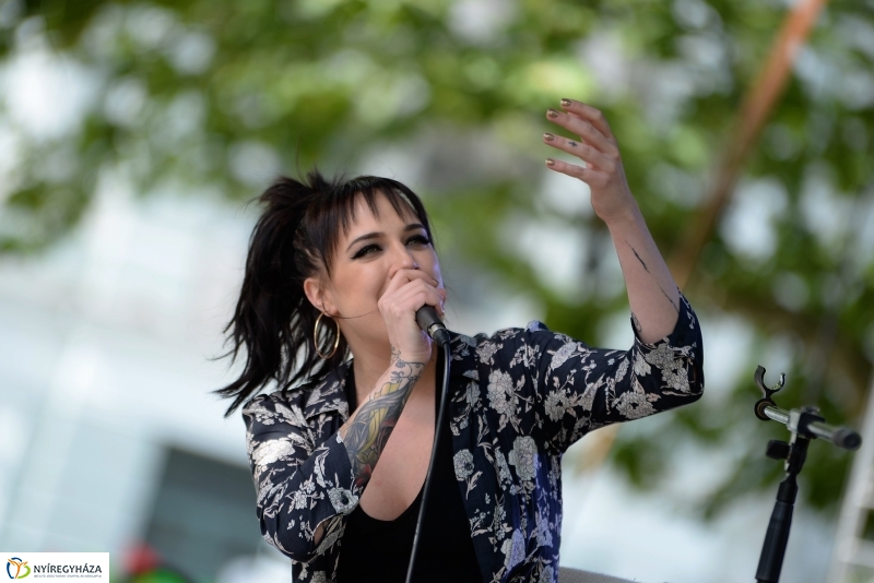 A Városnapon Tóth Gabi is fellépett