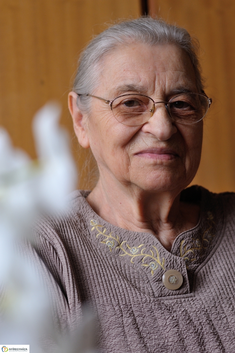 Szépkorú köszöntése Szántó Mihályné