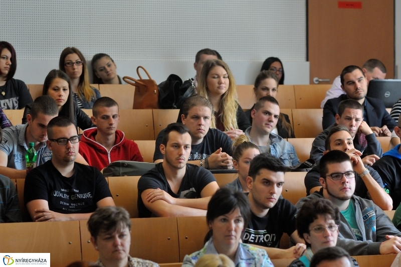 Torgyán József a Nyíregyházi Egyetemen