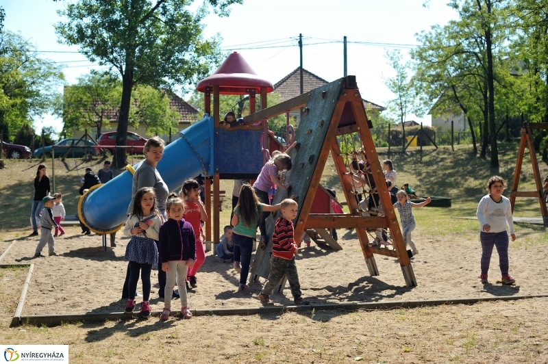 Közösségi Park avatás Nyírszőlősön