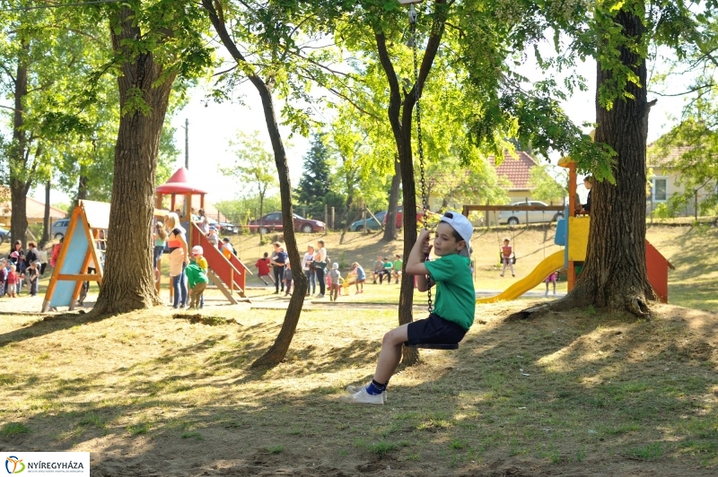 Közösségi Park avatás Nyírszőlősön
