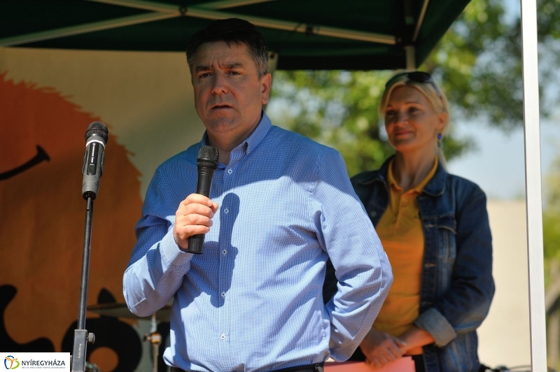 Közösségi Park avatás Nyírszőlősön