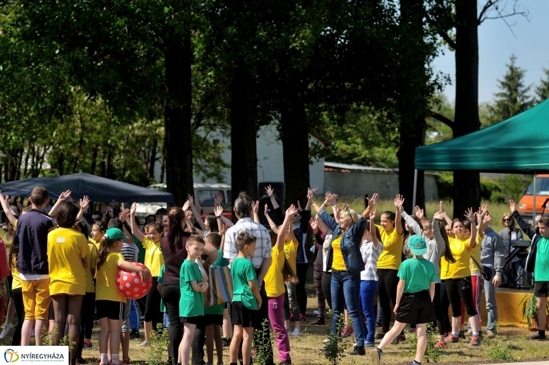 Közösségi Park avatás Nyírszőlősön