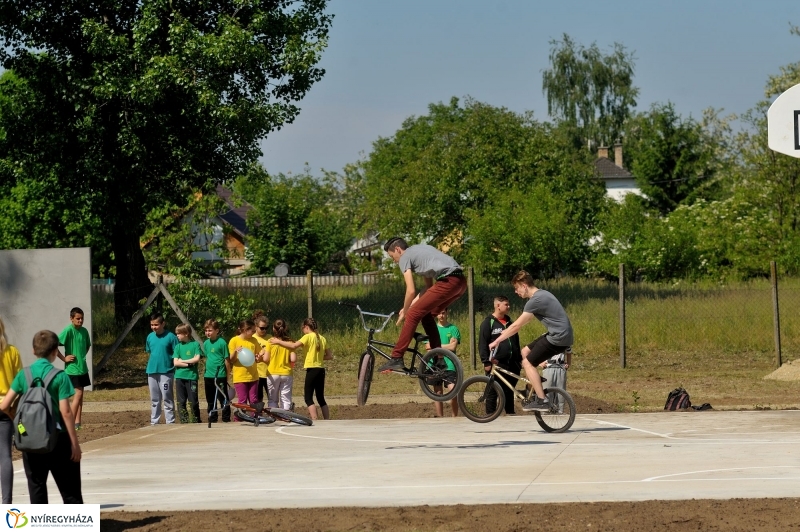 Közösségi Park avatás Nyírszőlősön