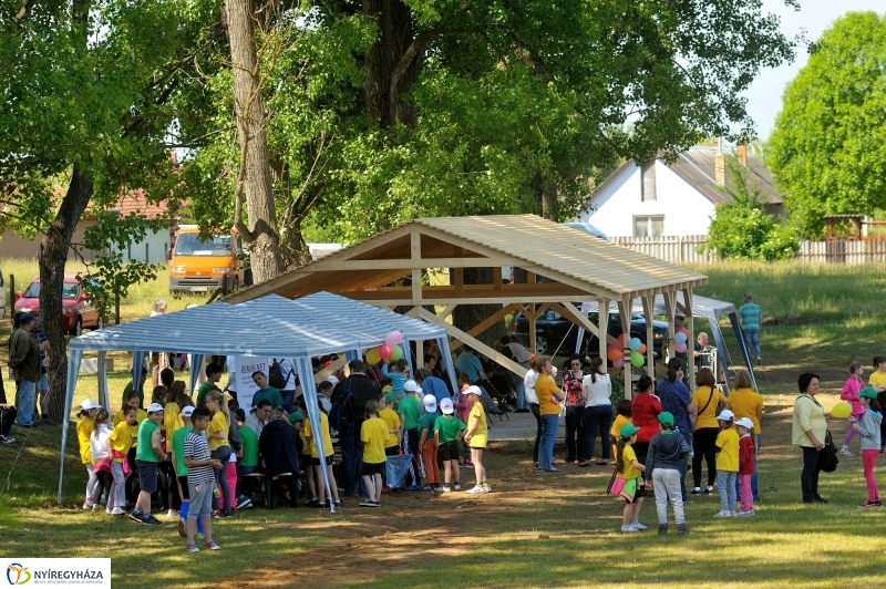 Közösségi Park avatás Nyírszőlősön