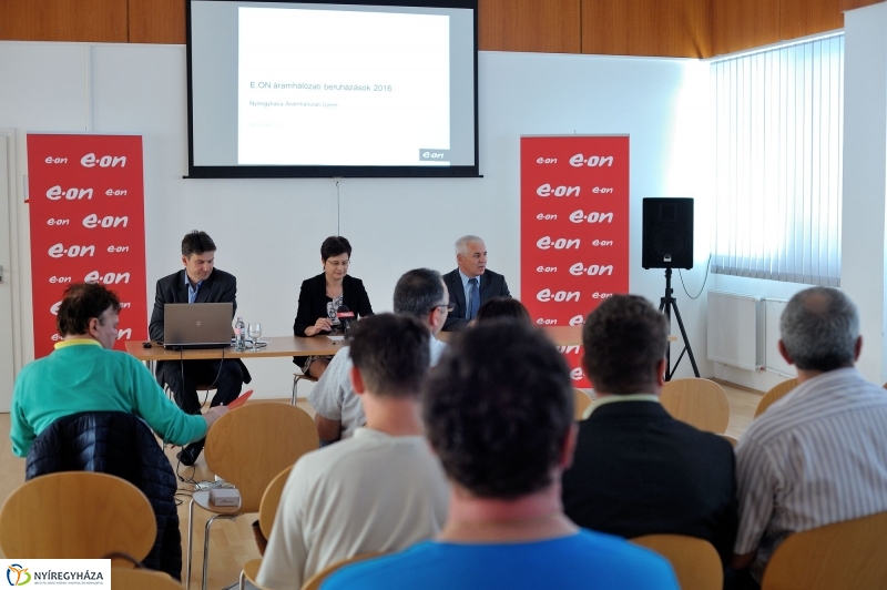 E-on sajtótájékoztató