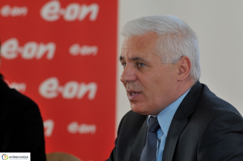 E-on sajtótájékoztató