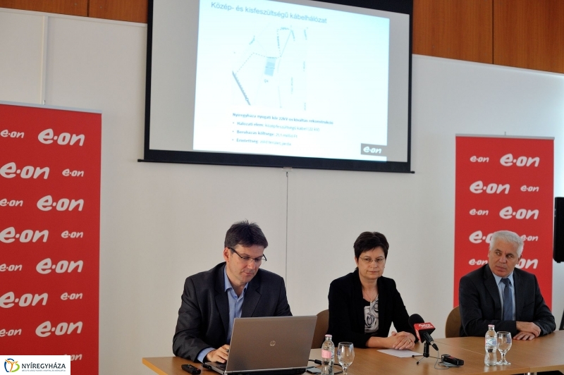 E-on sajtótájékoztató