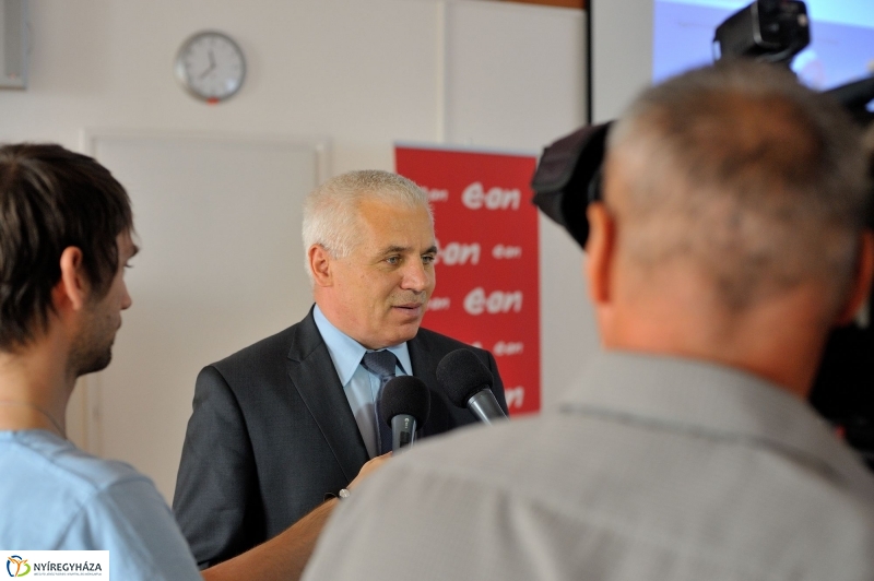 E-on sajtótájékoztató