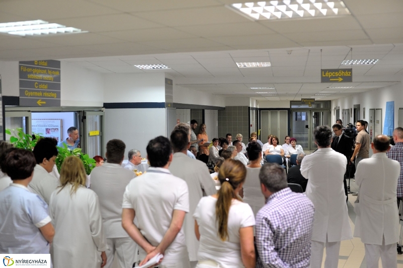 Dr. Szócska János emléktábla avatás