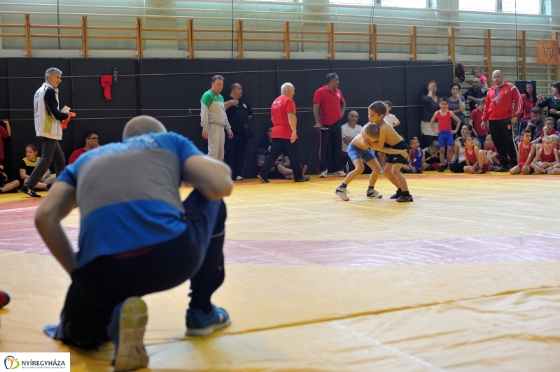 Birkózás a Zrínyi gimnáziumban