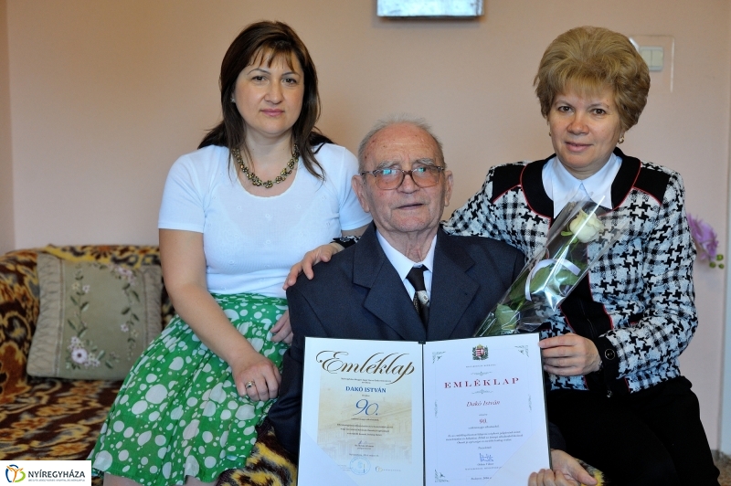 Szépkorú köszöntése - Dakó István