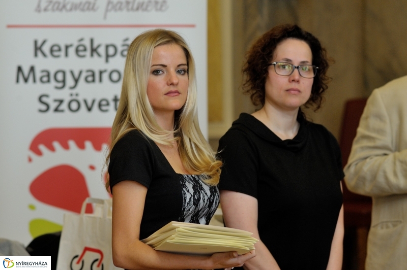 Kerékpárosbarát település és munkahely díjátadó