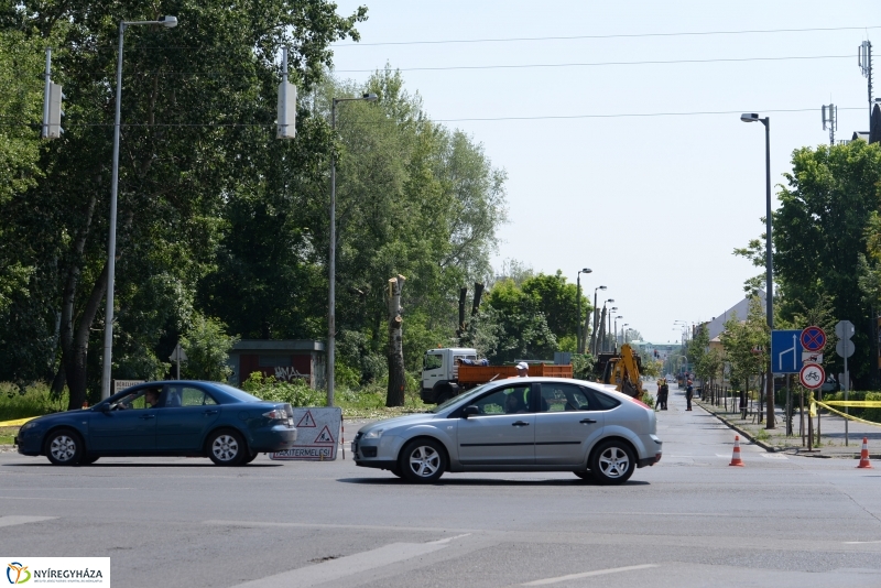 Tereprendezés a Szegfű utcán