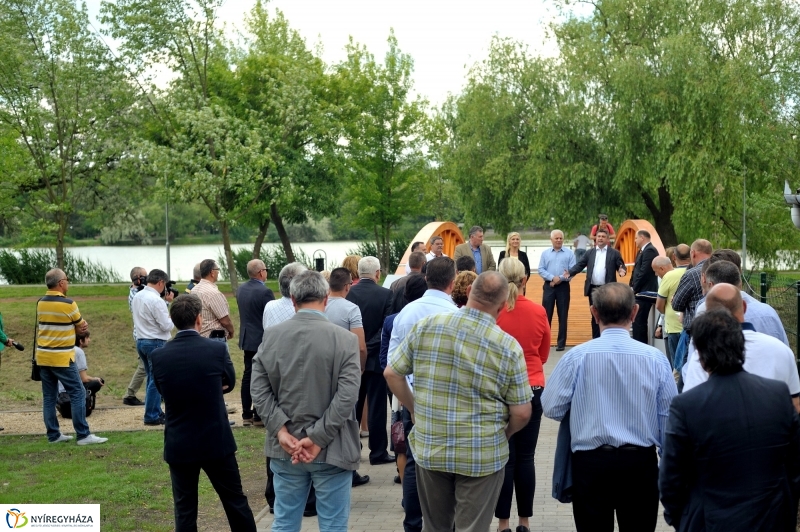 Átadták az Igrice hidat Sóstón