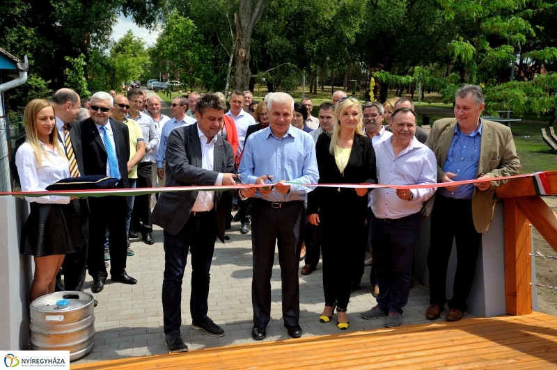 Átadták az Igrice hidat Sóstón