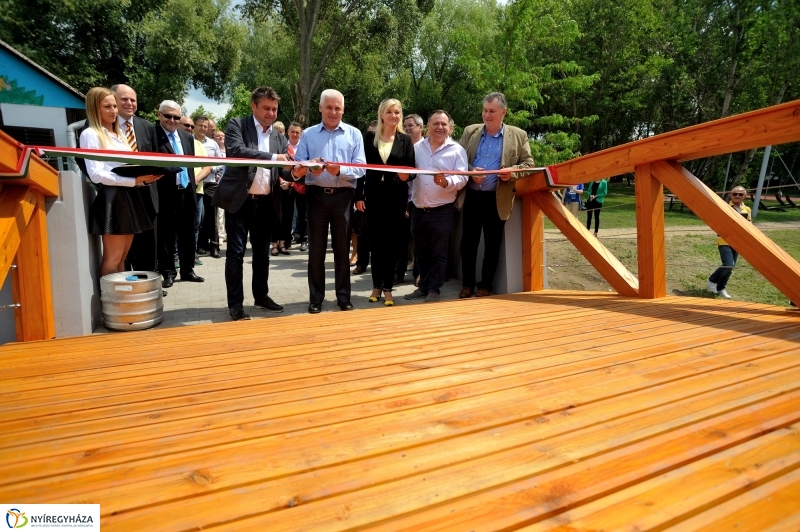 Átadták az Igrice hidat Sóstón