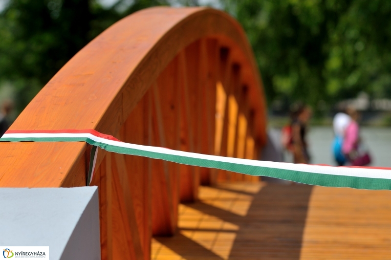 Átadták az Igrice hidat Sóstón