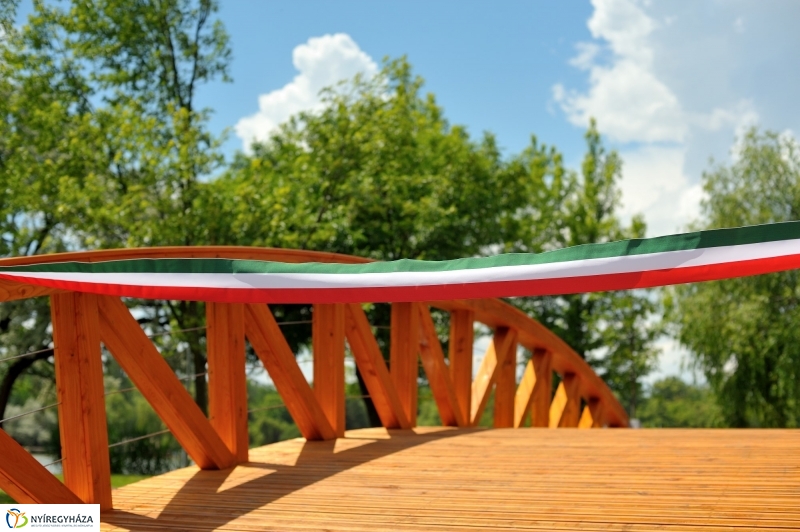 Átadták az Igrice hidat Sóstón