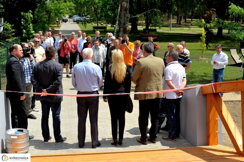 Átadták az Igrice hidat Sóstón