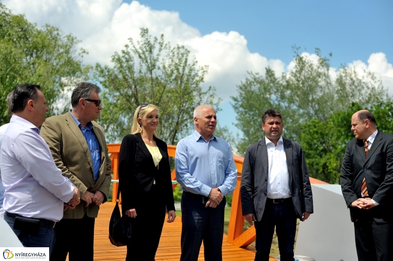 Átadták az Igrice hidat Sóstón