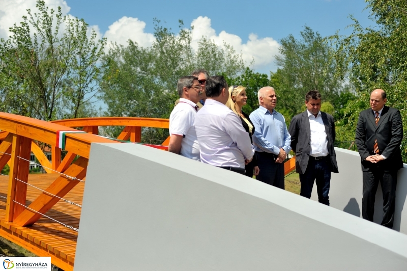 Átadták az Igrice hidat Sóstón