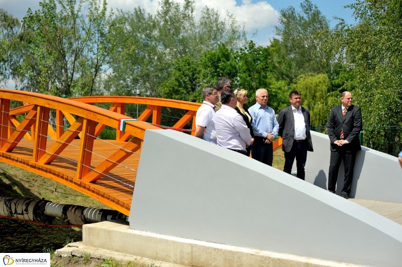 Átadták az Igrice hidat Sóstón