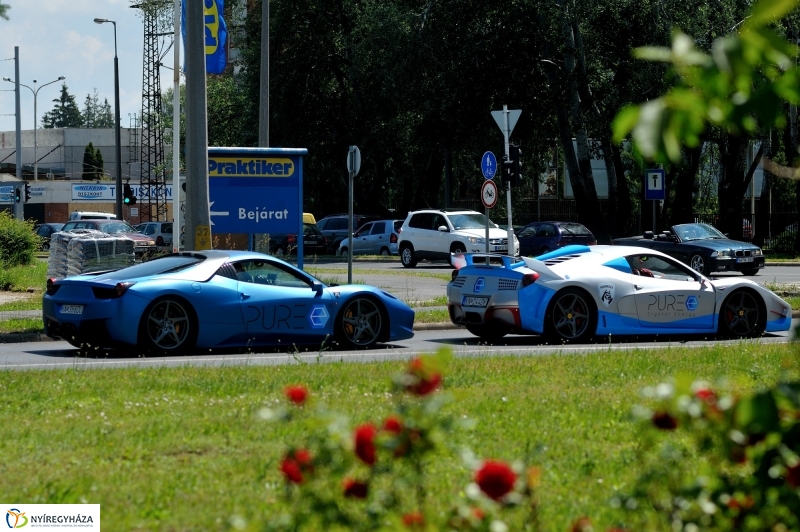 Szuperautók Nyíregyházán