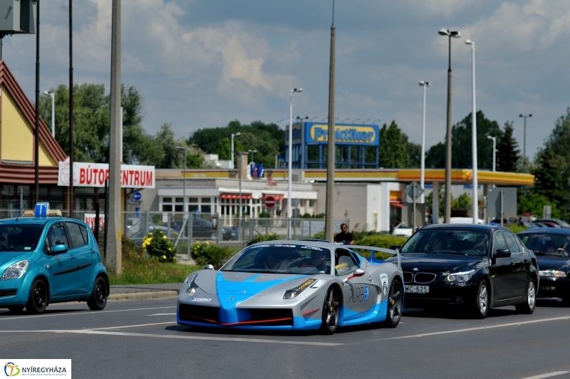 Szuperautók Nyíregyházán