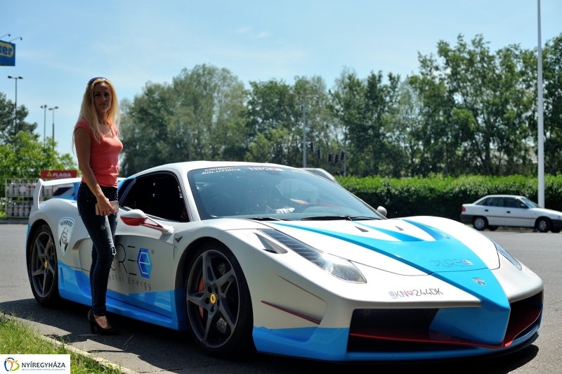 Szuperautók Nyíregyházán