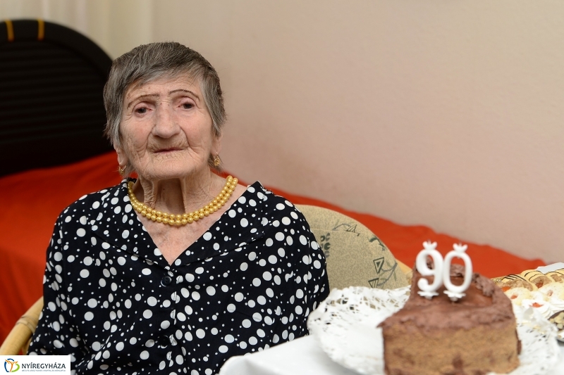 Károly Benjáminné 90 éves