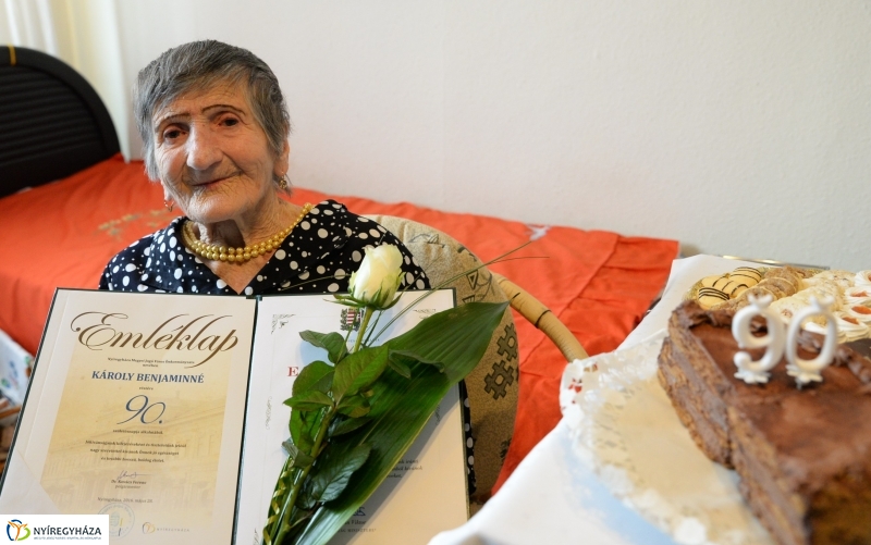 Károly Benjáminné 90 éves